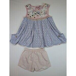 Cheeky Plum 2 Pc. Size 8 Tunic/Shorts Set